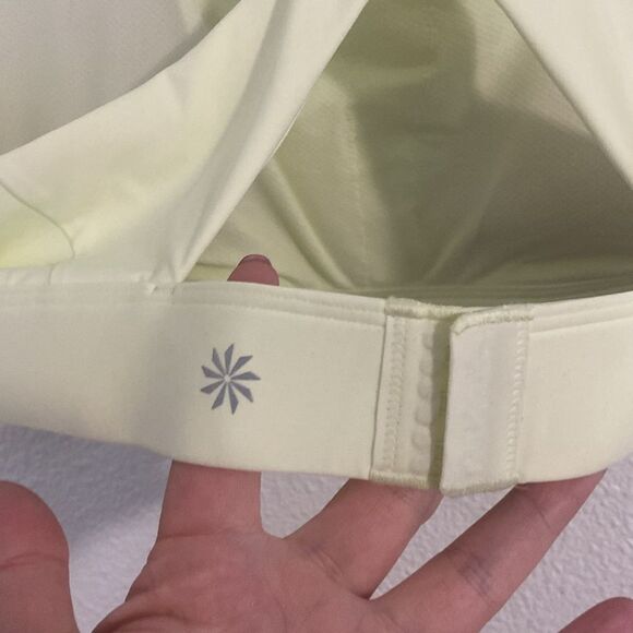 NWT- Athleta- lime sherbet colored D-DD supersonic sports bra- Size 3X - Picture 5 of 8